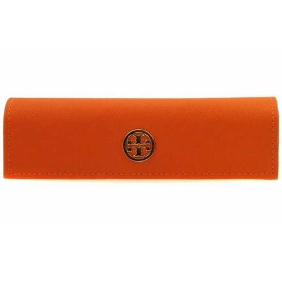 New Original Tory Burch Eyeglasses Case Orange